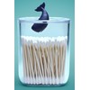 Quary Cotton Swabs, Cotton Case, Storage, Small Items, With Lid,