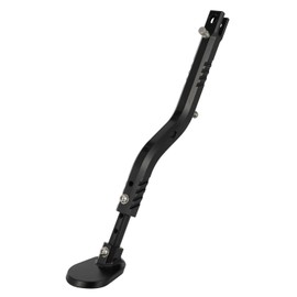 Dirt Bike Kickstand Side Stand Support Stand Adjustable Aluminum CNC for KLR650 2009-2018 Black