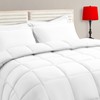 TAIMIT White Queen Size Comforter Set - 7 Pieces, Bed