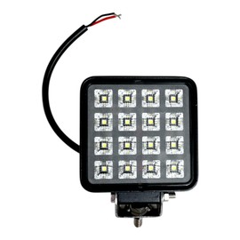 MelTruck LED Arbeitsscheinwerfer Arbeitsleuchte mit Schalter für Traktor Bagger Offroad