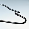 Black Shower Curtain Rings Metal Hooks Ring (24 Pack) Rustproof