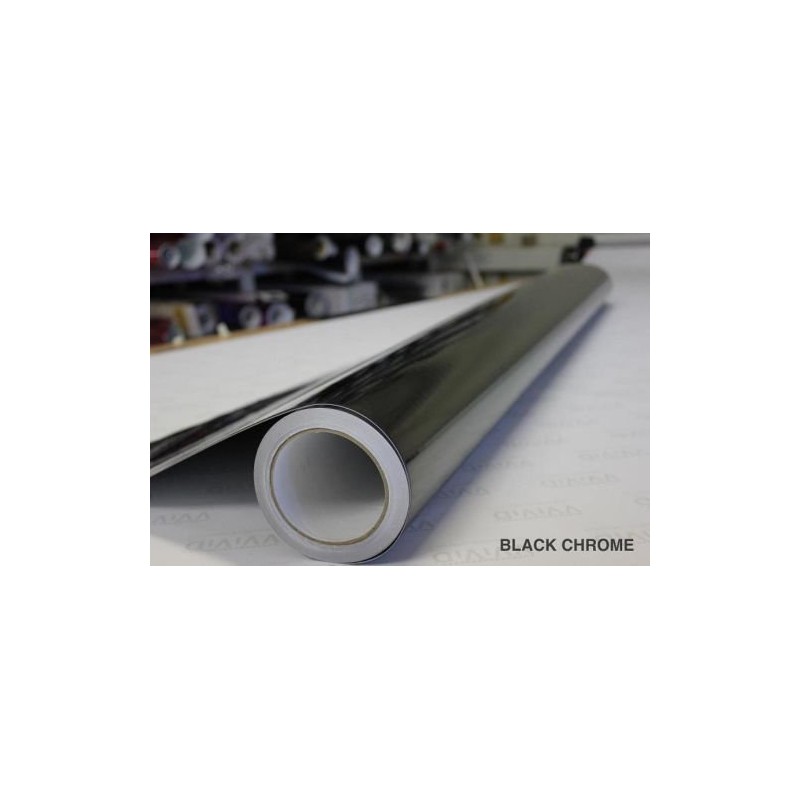 VViViD Black Mirror Chrome Cast Vinyl Wrap Self-Adhesive Film Air-Release