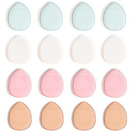 Pack of 12 Powder Puff Triangle Cushion Pads Face Makeup Setting Mini Finger Sponge Brush Beauty Blender For Foundation Concealer Cosmetic Tool