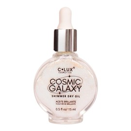 Cosmic Galaxy Shimmer Dry Oil - Boreal | Illuminating Body Oil for Radiant Glow | Lightweight, Hydrating, Non-Greasy | Perfect for Face, Neck & Body | Vegan & Cruelty-Free | 0.5 fl oz (15 ml)