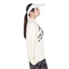 Cox Sportif LG4FST03L Women's Sweater, Embroidered, Deformable Collar, Crew Neck,