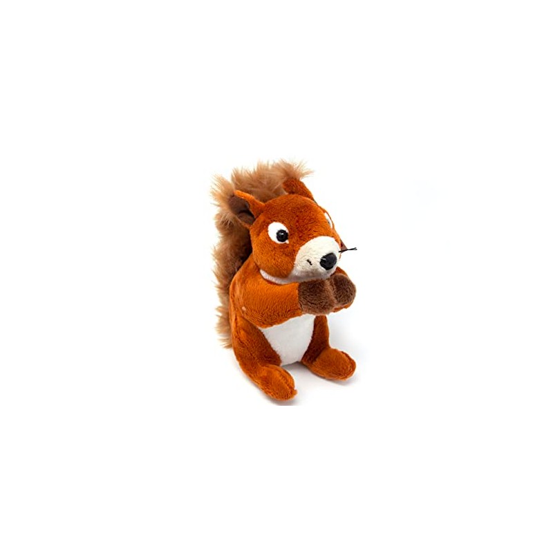 Soft Toy Squirrel 14 cm, Cuddly Toy Plush Toy