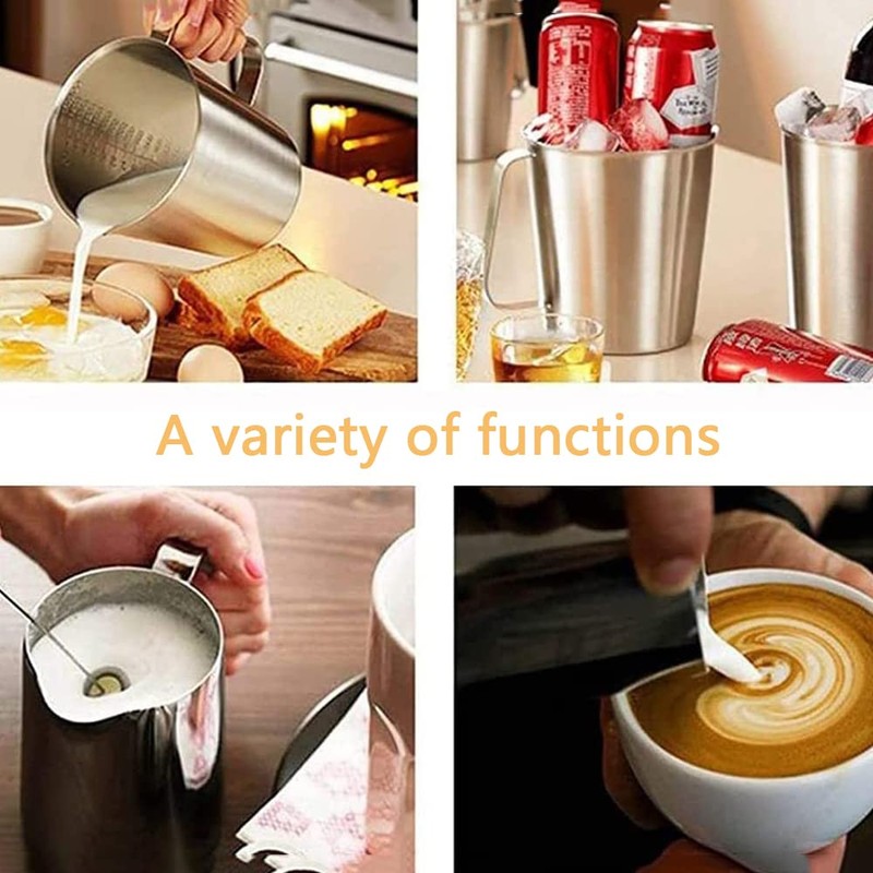 Stainless Steel Lab Cup, Measuring Cup Lab Measuring Cup with