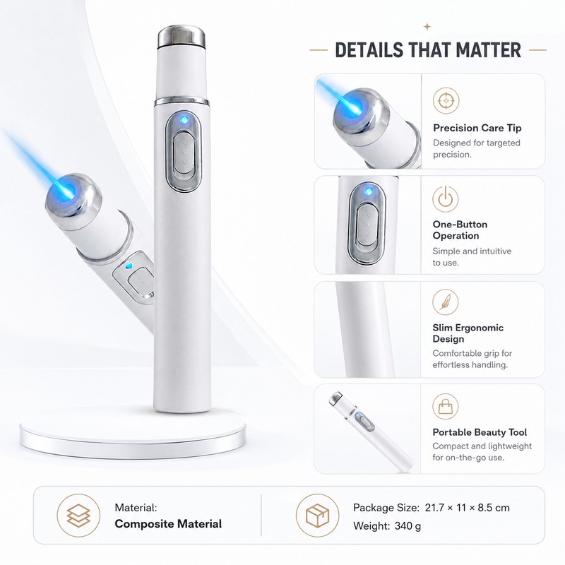 Facial Beauty Device for Skincare Routine – Portable Eye &