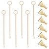 UFURMATE Picture Hanging Kit 6Pcs Picture Rail Hooks with 6Pcs