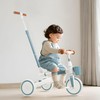Merax 7-in-1 All-Terrain Kids Tricycle Stroller Foldable Toddler Tricycle with