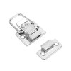 BORDSTRACT Pack of 10 Silver Toggle Latch for Chests, Suitcases,