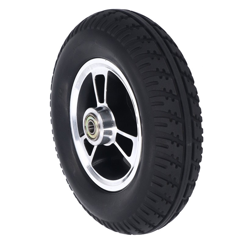 Wheelchair Wheel PU Wheel Alloy Steel Hub Anti Skid Walker