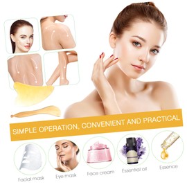 Baluue 2pcs Horn Scraping Plate Trigger Point Massagers for Comfortable Guasha Massage Sticks for and Portable Design Random Style