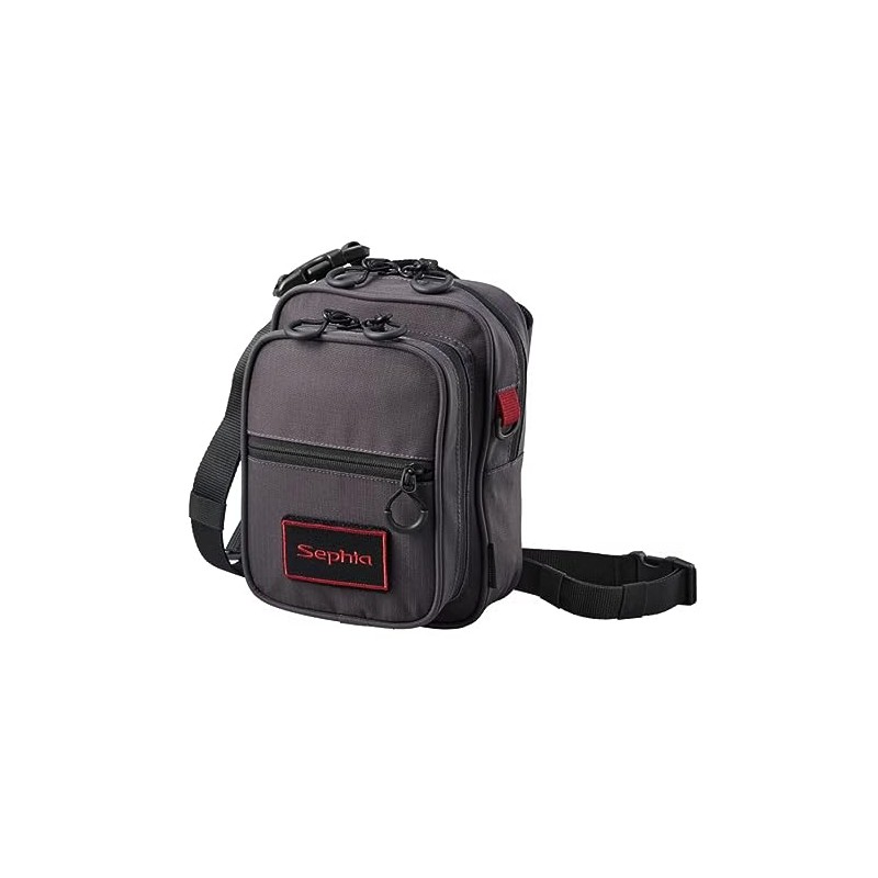 SHIMANO BP-201W Sefia Langan Pouch, Gray, gray