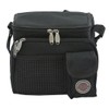 Transworld Durable Deluxe Insulated Lunch Cooler Bag (Many Colors and Size Available) (9" x 7" x 8", Black)