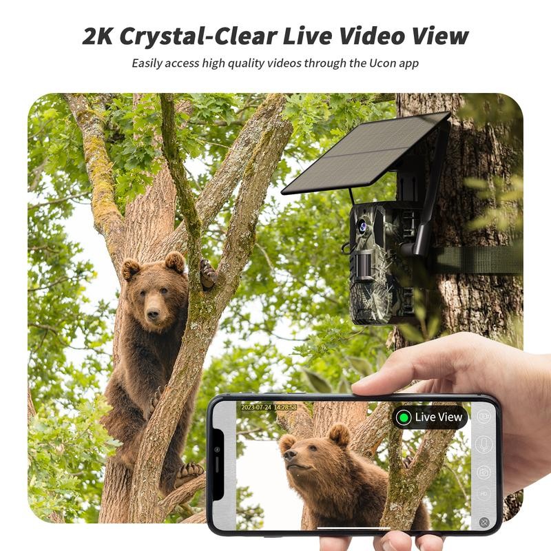 [Springtok] 3rd Gen 4G LTE Cellular Trail Cameras with Live