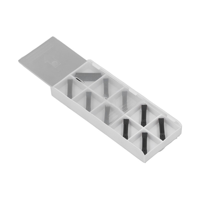 10Pcs Carbide Insert Cutter PVD Coating CNC Cutting Milling Accessory