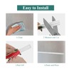 YEFANXI Flexible Chair Rail Panel PVC Wall Molding Trim –