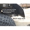 Ezgo Marathon Golf Cart Highly Polished Diamond Plate Mud Flaps
