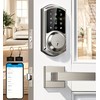 Veise Smart Locks with 2 Lever Handle Set, App Control,