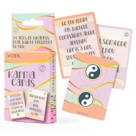 Kalan Karma Card Set - 54 Fun Playing Cards for Acts of Kindness - Good Karma Tarot...