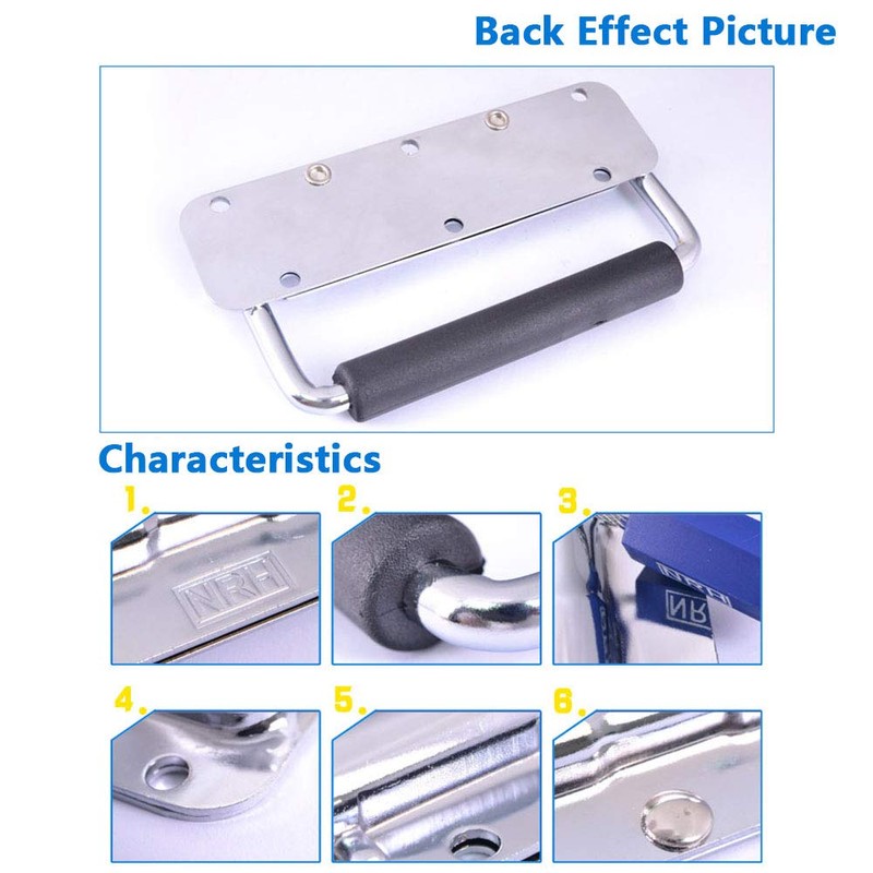 Lind Kitchen 124mm Spring Loaded Case Handle Heavy Duty Pulls