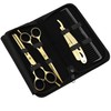 Barber Hair Scissors Cutting & Thinning Scissors Kit Straight Edge