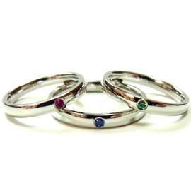 Juraice Birthstone Ring, Birthday Ring, Birthday Stone, Birthstone Ring, Anniversary Ring, Stainless Steel Ring