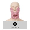 Chin-Covering UV Protection Face Mask with Various Floral Patterns SN2006-0025 Assorted/FREE