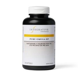 Integrative Therapeutics Pure Omega Liquid Fish Oil - 2300mg Omega 3 Fatty Acids Supplement with EPA  DHA- Sustainably Sourced - No Fishy Burp -...   