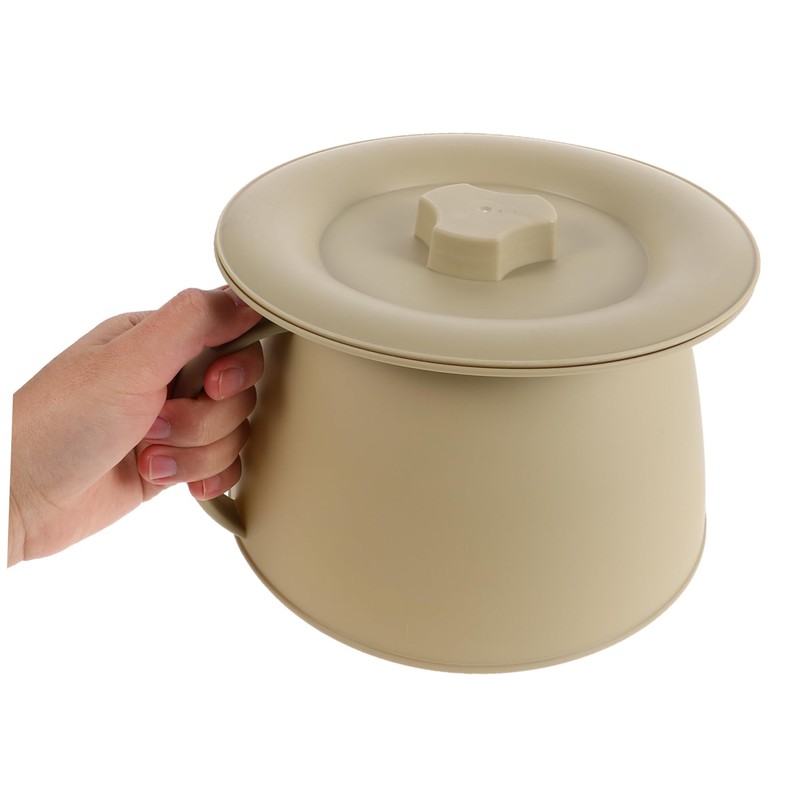 NOLITOY Bedside Pee Bucket Cover Children's Potty Elderly Urinal Portable