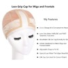 King Love Star Lace Wig Grip Cap with Silk Cap,