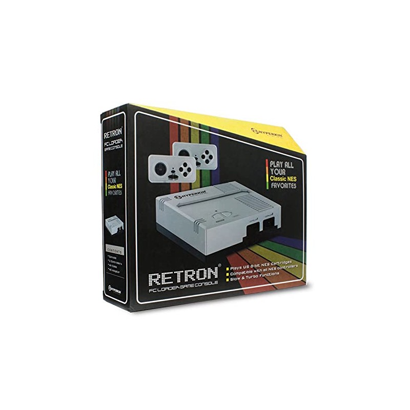 Hyperkin RetroN 1 Gaming Console for NES (Silver)