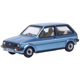 Oxford Diecast 76MET002 Austin Mini Metro Denim Blue Metallic OO Gauge