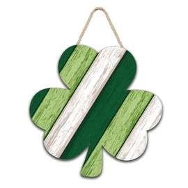 CIFITERY Shamrock Hanging Sign Shamrock Clover Door Decoration for St Patrick Day Decor Party Favors