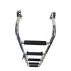 Marine Boat Five Steps 3+2 Foldable Ladder Stainless Steel Luxury