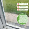 60 Pack Window Fly Traps, Clear Sticky Insect Catchers for