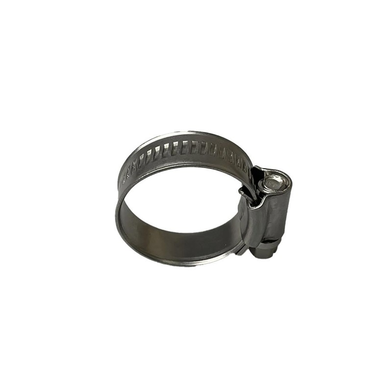 1 x Schlauchschelle aus Edelstahl, britischer Typ, 32–45 mm