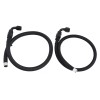 LokoCar 6AN Power Steering Pump Hose Kit Compatible Chevy C10