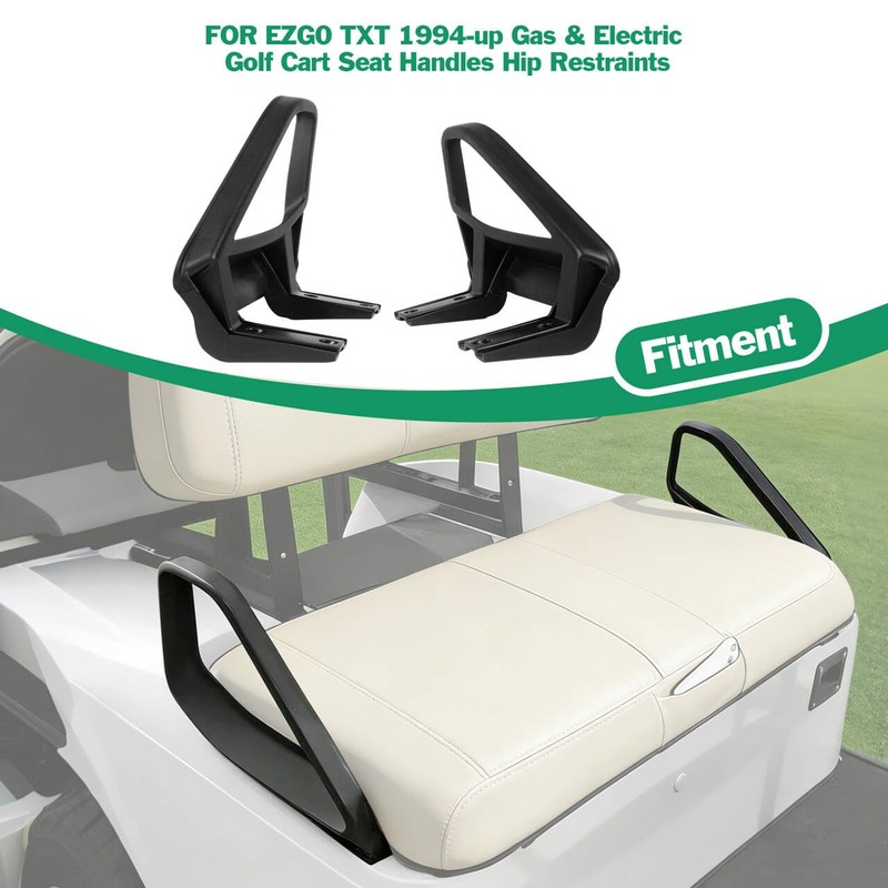 KAKABAS Seat Handle Armrest Hip Restraints Compatible with 1994-Up EZGO