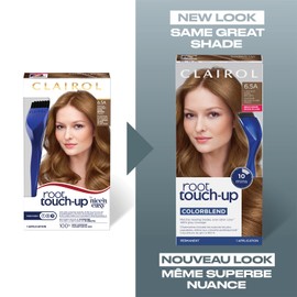 Clairol Root Touch-Up Permanent Hair Dye, 6.5A Lightest Cool Brown Hair Color, 1 Count
