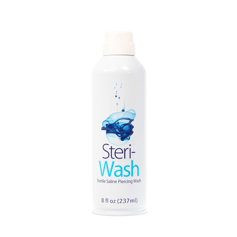 STERI - WASH Steri-Wash Aftercare Piercing Wash 8oz