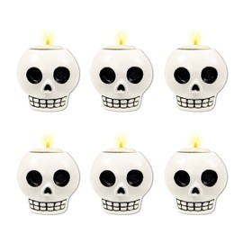 Beistle 6-Piece Dead Decorate-Your-Own Tea Light Holder