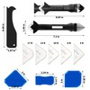 Silicone Caulking Tool Caulk Remover 3 in 1 (Stainless Steelhead),