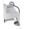 LIGHT IT! By Fulcrum, 20072-401 MultiFlex LED Floor Magnifier Lamp,