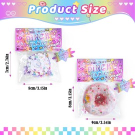 2 PCS Taba Squishy Kit, Tabba Squishy, Taba Squishy, Fufu Squishy, Funny Novelty Cute Food Stress Relieving Fidget Toy, Squeezing Toys Used to Relieve Stress