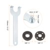 sourcing map Angle Grinder Nut Angle Grinder Wrench Set 5/8-11