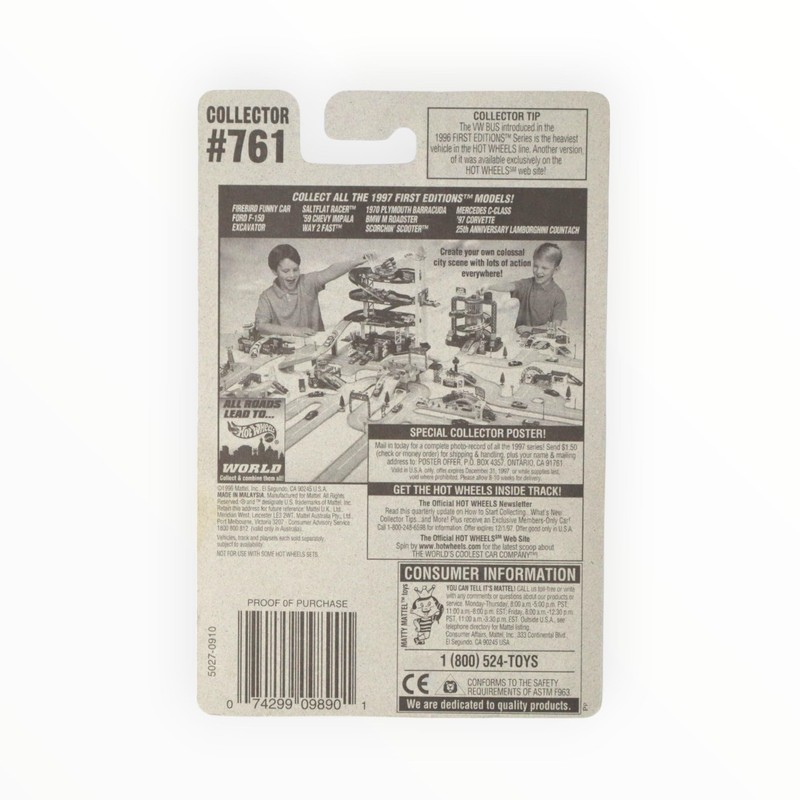 Hot Wheels Flame Stopper #761 Year: 1997