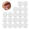 100pcs / bag Dental Rolled Cotton Balls Natural Dental Cotton