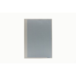 Clairefontaine - Ref XPG1Z - Technik Art - Graph Pad, A4 210 x 297mm, 1/5/10mm Blue Printed Grid Pattern, 40 Sheets Per Pad, Suitable for Photocopying - Blue & White